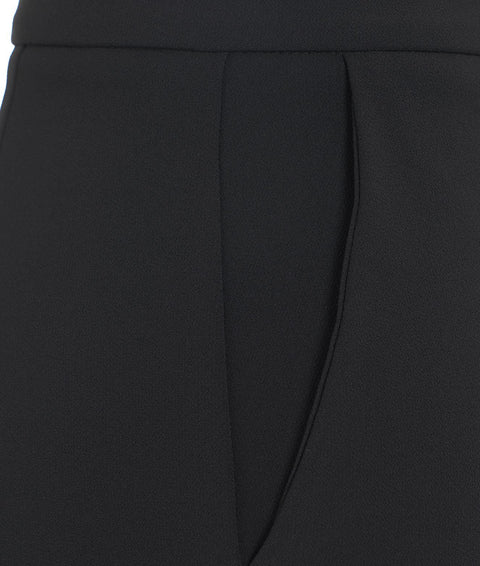 Pantaloncini con dettaglio logo #nero