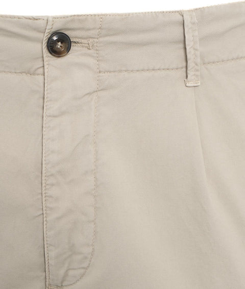 Pantaloni in cotone #bianco
