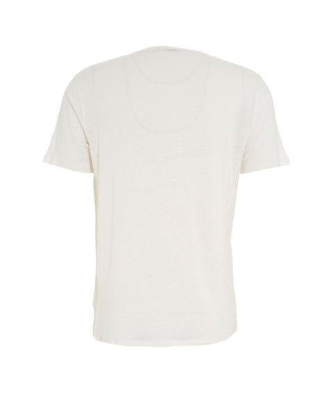 T-shirt "Lino" #bianco