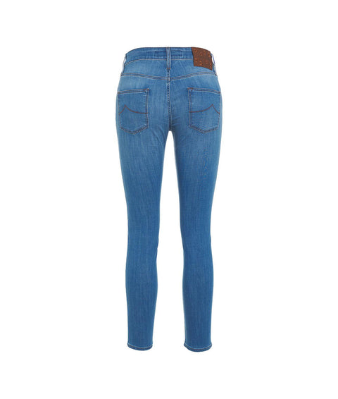 Jeans "Kimberly Cropped" #blu