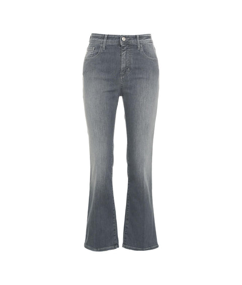 Jeans "Kate Crop" #grigio