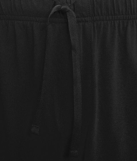Pantaloni pigiama con logo ricamato #nero
