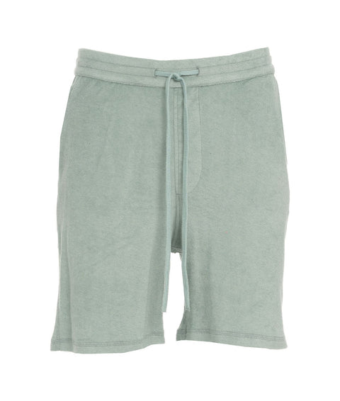 Shorts in spugna #turchese