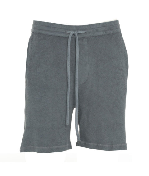 Shorts in spugna #grigio