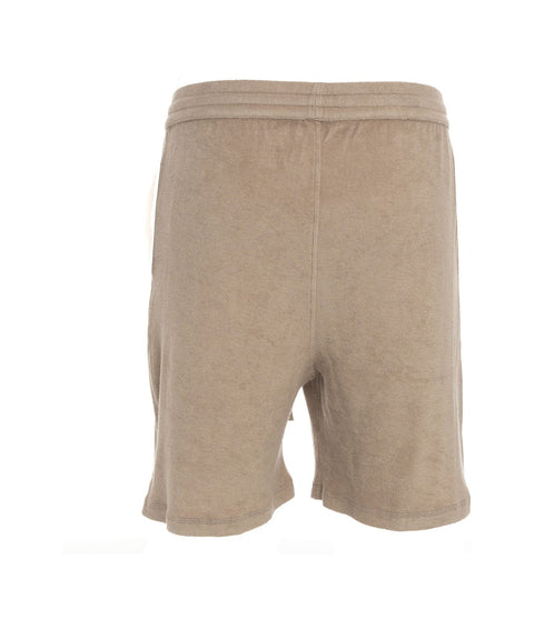 Shorts in spugna #marrone