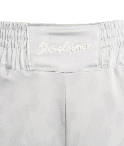 Pantaloni cargo con etichetta logo #bianco