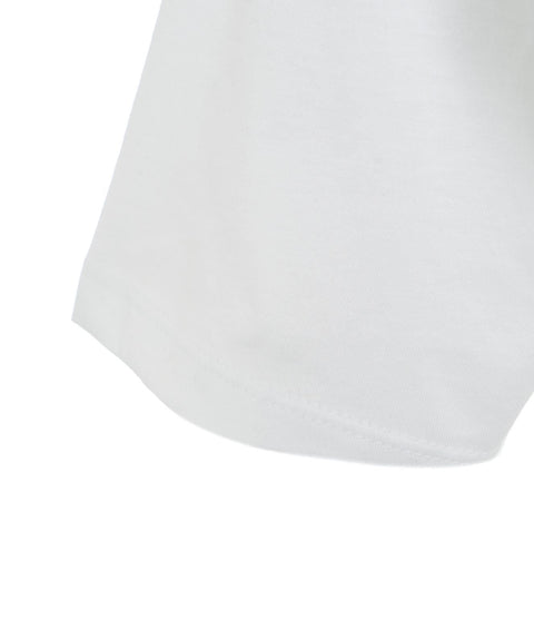Cropped T-shirt #bianco