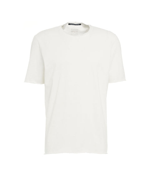 T-shirt in cotone #bianco