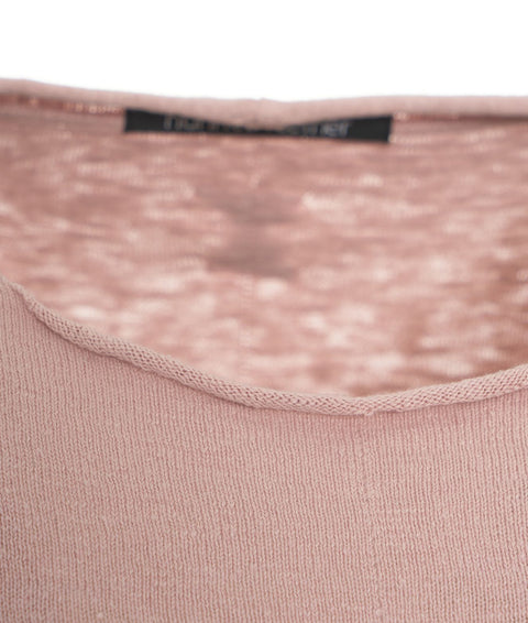 Maglione in cotone #pink