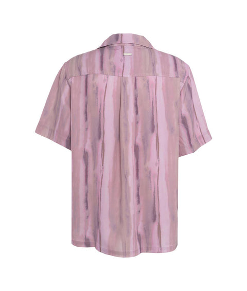 Camicia stampata "Lavander" #pink