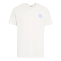 T-shirt con logo patch #bianco