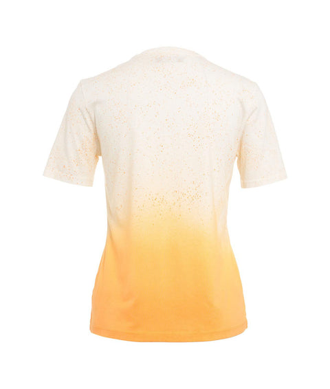 T-shirt con spruzzi di colore #arancione
