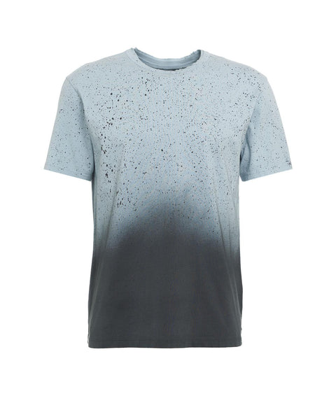 T-shirt con print #blu