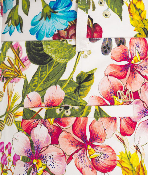 Pantaloni con stampa floreale #multicolore