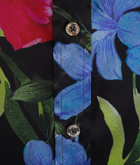 Camicetta con stampa floreale #multicolore