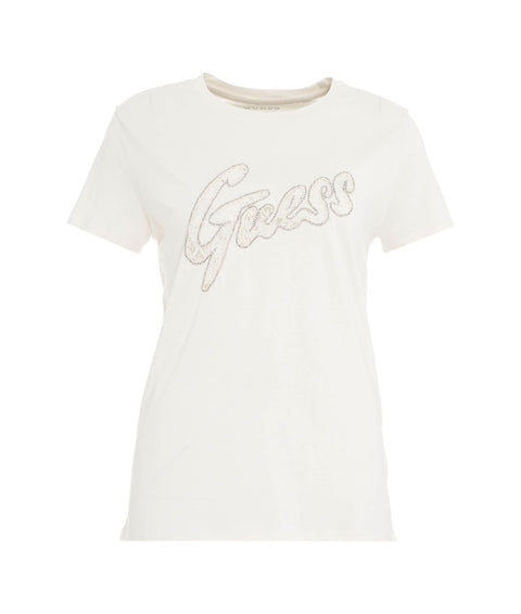 T-shirt con logo #bianco