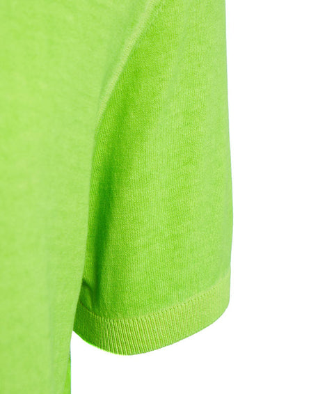 Polo in maglia #verde