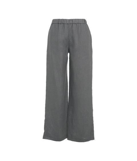 Pantaloni con gamba larga #grigio