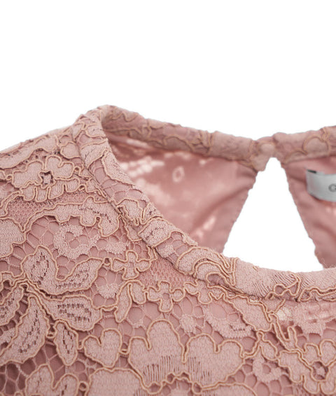 Abito in pizzo #pink