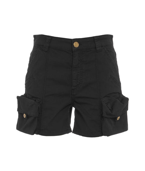 Denim Shorts "Porta" #nero