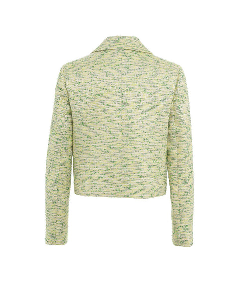 Tweed blazer #verde