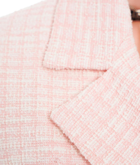 Tweed blazer #rosa