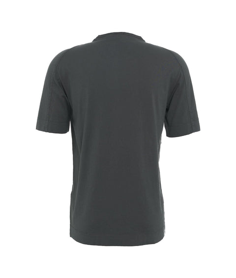 T-shirt con dettagli di cucitura #grigio