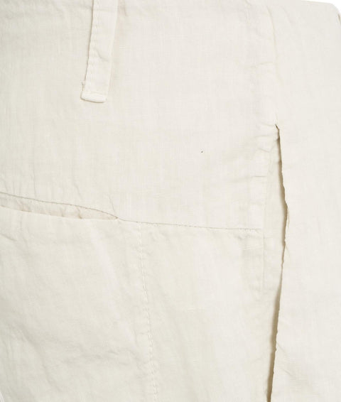 Pantaloni in lino #bianco