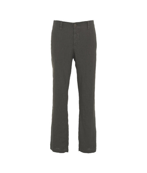 Pantaloni in lino #grigio