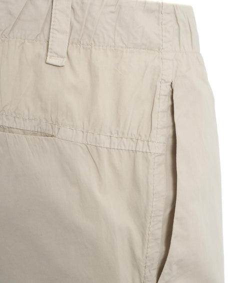 Pantalone in cottone #beige