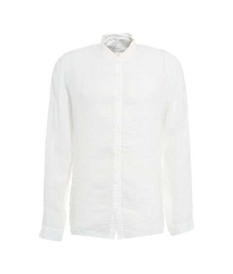 Camicia in lino #bianco