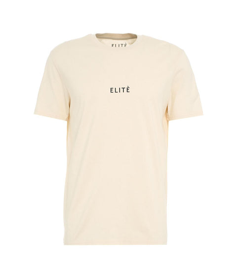 T-shirt con stampa #beige