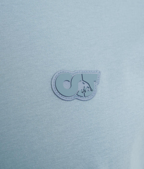 T-shirt con logo #blu