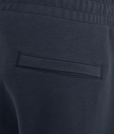 Pantaloni felpa con scritta logo #blu