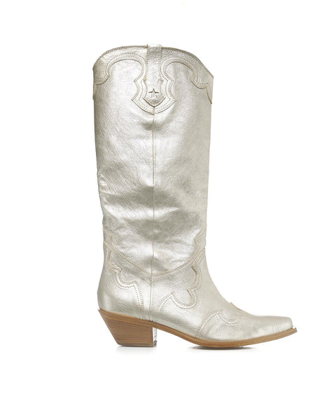 Cowboy boots #bianco
