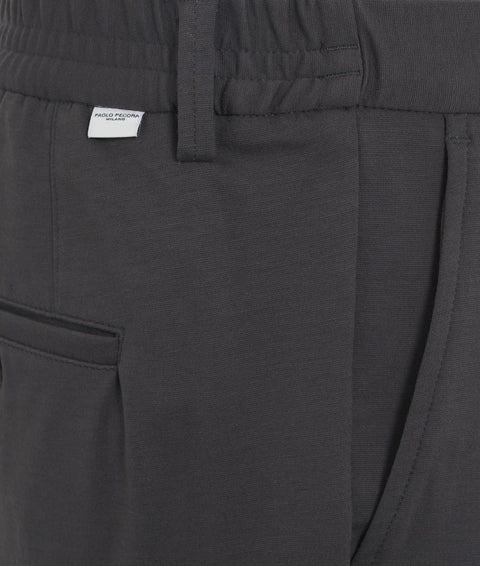 Pantaloni in jersey #grigio