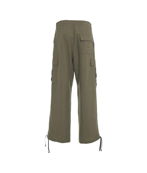 Pantaloni cargo #verde