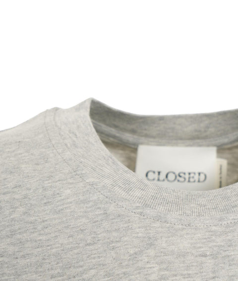 T-Shirt in cotone #grigio