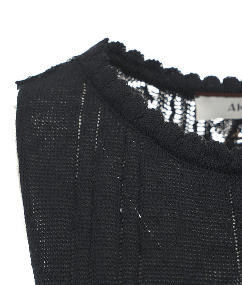 Mini abito a maglia #nero