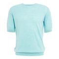 T-shirt in maglia #blu