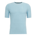 T-shirt in spugna #blu