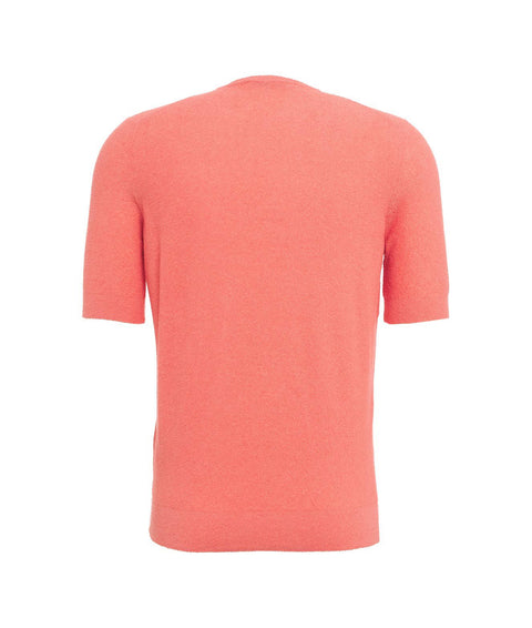 T-shirt in spugna #arancione