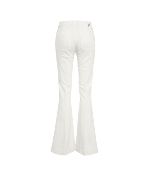 Jeans "Delphine" #bianco