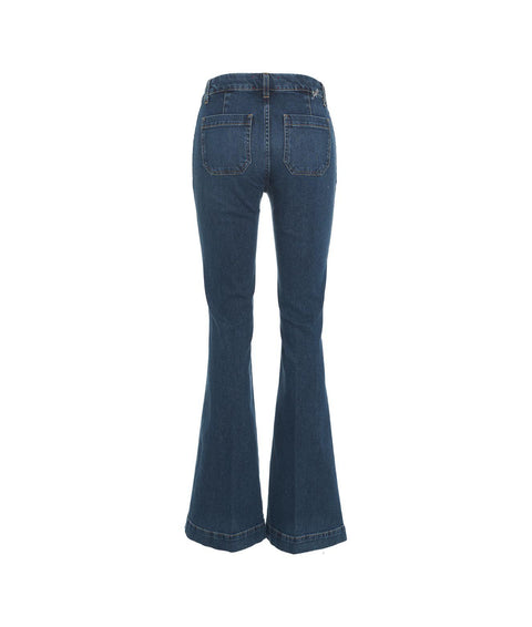 Jeans "Capucine" #blu