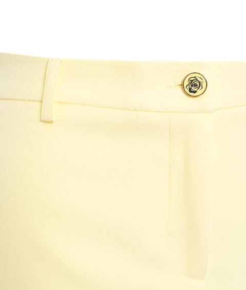Pantaloncini con dettaglio logo #giallo