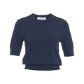 T-shirt a maglia #blu