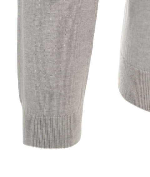 Maglione in misto cotone #grigio