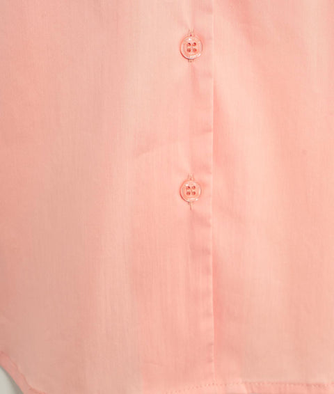 Camicetta con spilla floreale #rosa